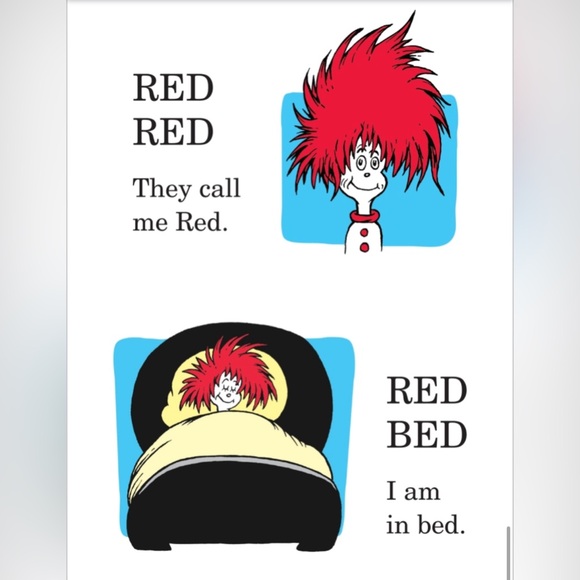 NWT ⚜️♥️⚜️ “Hop On Pop" by Dr. Seuss - Hardcover Book Club Edition - Picture 5 of 11